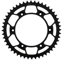 Corona acciaio CHT Chiaravalli CX passo 520 per Husqvarna CR 250 90-91 | 00-04 colore nero