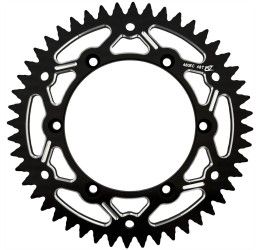 Corona ergal CHT Chiaravalli EC passo 520 per Kawasaki KX 500 84-04 colore blu