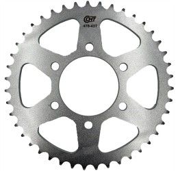 Corona acciaio CHT Chiaravalli C passo 520 per Kawasaki ZXR 400 91-99 colore argento