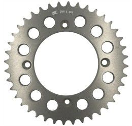 Corona ergal CHT Chiaravalli EC passo 520 per KTM 250 Freeride R 14-17 colore argento