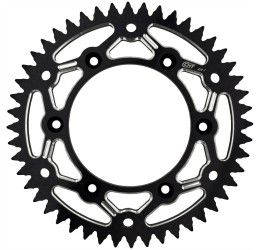 Corona ergal CHT Chiaravalli EC passo 520 per KTM 300 EXC TPI 18-23 colore nero