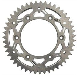 Corona ergal CHT Chiaravalli EC passo 520 per KTM 360 EXC 96-97 colore argento