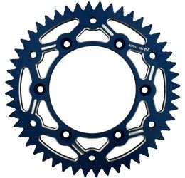 Corona ergal CHT Chiaravalli EC passo 520 per ktm xw-f 350 24-25 colore blu