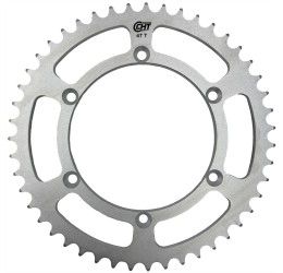 Corona acciaio CHT Chiaravalli C passo 520 per Suzuki RMZ 250 04-06 colore argento