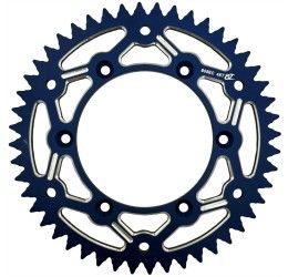 Corona ergal CHT Chiaravalli EC passo 520 per Suzuki RMZ 450 05-14 colore blu