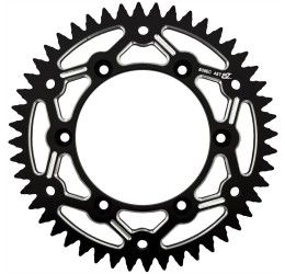 Corona ergal CHT Chiaravalli EC passo 520 per Suzuki RMZ 450 05-14 colore nero