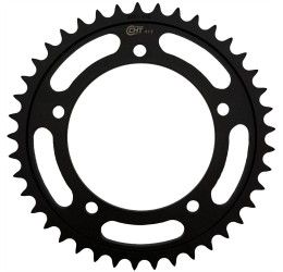 Corona acciaio CHT Chiaravalli C passo 525 per Suzuki V-Strom 650 04-25 colore nero