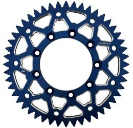 Corona ergal CHT Chiaravalli EC passo 520 per TM MX 450 FI 11-21 colore blu