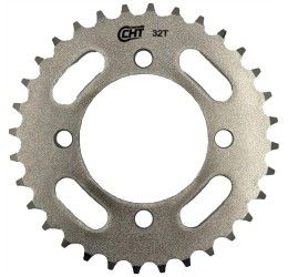 Corona acciaio CHT Chiaravalli C passo 420 per yamaha tt-r 110 11-25 colore argento