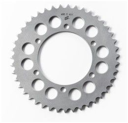 Corona acciaio CHT Chiaravalli C passo 520 per Yamaha WRF 400 1998 colore argento