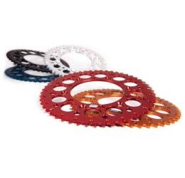 Corona ergal Motocross Marketing passo 520 per Honda CRF 250 R 04-24 SERIE R autopulente colore rosso