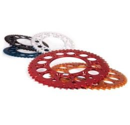 Corona ergal Motocross Marketing passo 520 per Honda XR 250 R 96-04 SERIE R autopulente colore alluminio