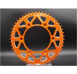 Corona ergal Ognibene Passo 520 per KTM 200 EXC 98-15 autopulente colore arancione