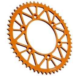 Corona ergal JT Sprockets passo 520 per KTM 300 EXC TPI 18-23 RACELITE colore arancione