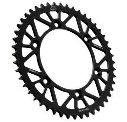 Corona ergal JT Sprockets passo 520 per Suzuki RMZ 250 04-06 RACELITE colore nero
