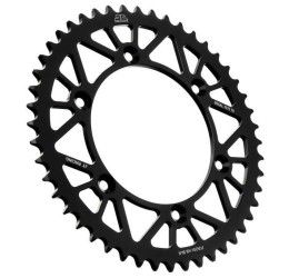 Corona ergal JT Sprockets passo 520 per Yamaha WRF 426 01-02 RACELITE colore nero