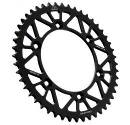 Corona ergal JT Sprockets passo 520 per Yamaha YZ 125 99-25 RACELITE colore nero