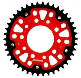 Corona bimetallica Supersprox STEALTH passo 520 per GasGas FSE 450 03-12 colore rosso
