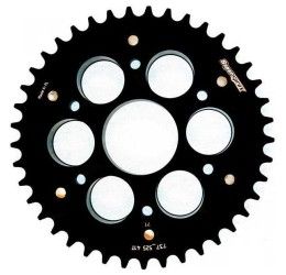 Corona bimetallica Supersprox STEALTH passo 520 per Husqvarna Svartpilen 701 18-20 colore nero