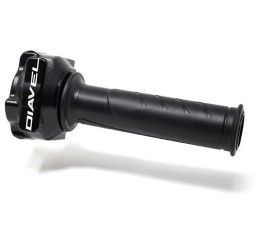 Cover comando gas in ergal con logo Jetprime per Ducati Diavel V4 23-25