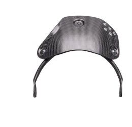 Cupolino CNC Racing in carbonio per Ducati Scrambler 400 Sixty 2 16-20 - Versione OPACA