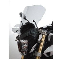 Cupolino Isotta Alta PROTEZIONE per BMW F 800 R 2015>2019 su ATTACCHI ORIGINALI TRASPARENTE (420mmx360mm)