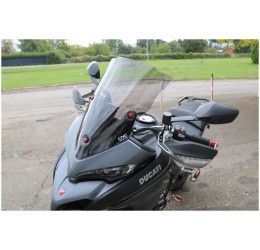 Vetro Cupolino plexyglass CNC Racing modello Touring per Ducati Multistrada 1260 18-20 fumè
