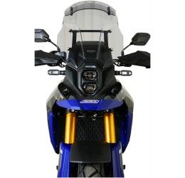 Vetro Cupolino plexyglass MRA modello NVTM Naked Vario Touring Maxi con spoiler regolabile in 7 posizioni per Suzuki V-Strom 800 SE 24-25 (Comprende attacchi specifici o usa i supporti originali) (450x365mm)