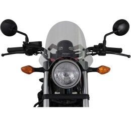Vetro Cupolino plexyglass MRA modello NSP Naked Sport Bikes per Honda CMX 500 Rebel 17-19 (Attacchi inclusi) ( - 290x320mm )