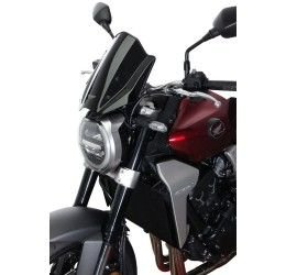 Vetro Cupolino plexyglass MRA modello NSPM Naked Sport Maxi per Honda CB 1000 R 18-20 (300x310mm) (attacchi inclusi)