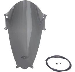 Vetro Cupolino plexyglass MRA modello Sport ribassato per Ducati Panigale V4 20-21 (420x320mm)