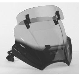Vetro Cupolino plexyglass MRA modello VTNB Vario-Touringscreen per Naked con spoiler regolabile in 7 posizioni 335x400mm (NON COMPRENDE KIT ATTACCHI DA ACQUISTARE A PARTE)