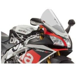 Vetro Cupolino plexyglass Racingbike modello Racing HP per Aprilia RSV4 1000 RF 17-18 colore fume chiaro