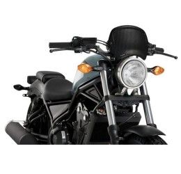 Cupolino Puig in ABS per honda rebel cmx500 se 20-25 colore carbon look