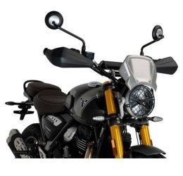 Cupolino Puig in alluminio per indian ftr 1200 rally 19-25 colore silver