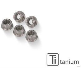 Dadi corona M8x1.25 Titanio CNC Racing per MV Agusta F4 1000 R 10-17