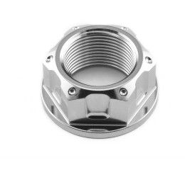 Dado ACCIAIO INOX Pro-Bolt perno ruota posteriore sinistra per Yamaha XJR 1200 94-99 - M24 x (1.50mm) - AF32mm