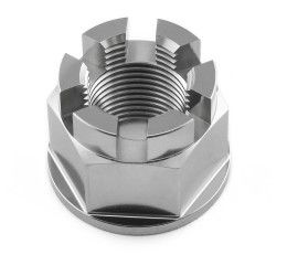 Dado TITANIO Pro-Bolt perno ruota posteriore per Kawasaki Z 900 RS 18-25 - M18 x 1.5mm (dimensione 33mm)