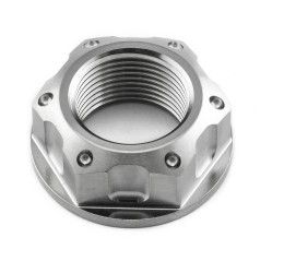 Dado TITANIO Pro-Bolt perno ruota posteriore per Yamaha YZ 450 F 2017 - diam. 22mm, passo 1.50mm, dim. 30mm