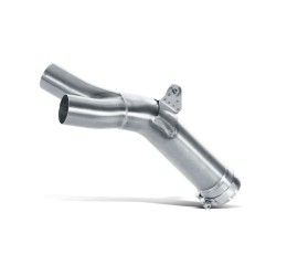 Tubo di raccordo elimina catalizzatore Akrapovic in titanio per Yamaha R1 04-06