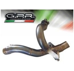 Tubo di raccordo elimina catalizzatore GPR in acciaio inox per Ducati Multistrada 1260 18-20