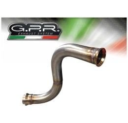 Tubo di raccordo elimina catalizzatore GPR in acciaio inox per KTM 125 Duke 17-20