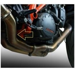Tubo di raccordo elimina catalizzatore GPR in acciaio inox per KTM 1290 Super Duke R 14-16
