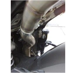 Tubo di raccordo elimina catalizzatore GPR in acciaio inox per Yamaha R1 07-08