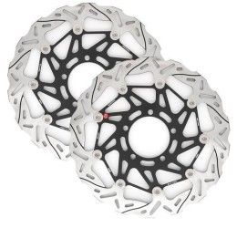 Kit coppia dischi freno anteriori Braking SK3 a margherita flottante per Yamaha Tracer 700 ABS 16-20