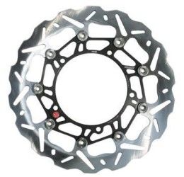 Disco freno anteriore destro Braking SK2 a margherita flottante per Cagiva MITO 125 SP525 06-10 (1 disco)