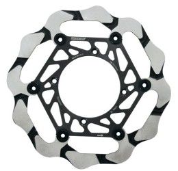 Disco freno anteriore Braking BATFLY ALUMINIUM CROSS a margherita flottante per KTM 250 EXC 98-18 (1 disco) MAGGIORATO da 270mm (necessita i distanziali pinza per essere usato)