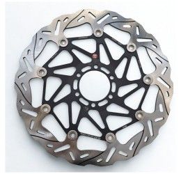 Disco freno anteriore sinistro Braking SK3 a margherita flottante per Benelli TRE-K 899 11-16 (1 disco) WK3001L