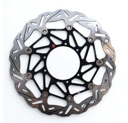 Disco freno anteriore sinistro Braking SK3 a margherita flottante per Honda CRF 450 R 02-14 (1 disco) WK3051L