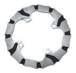 Disco freno anteriore Braking BATFLY CROSS a margherita fisso per honda talon x 1000 19-21 (1 disco)